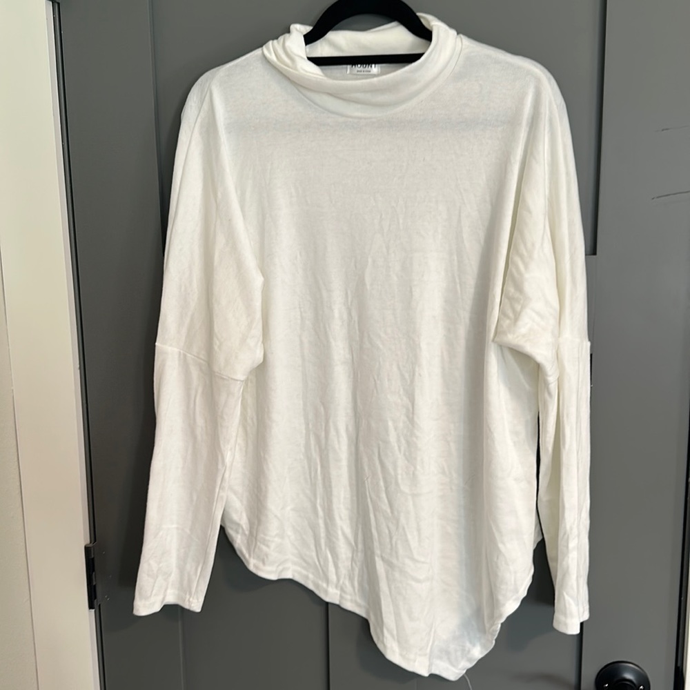 Asymmetrical sweater